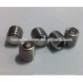 carbon steel hexagon socket set screws